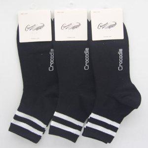 양말세트 남자 정장양말 크로커다일 검정 중목