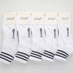 남성양말 크로커다일 단목 남자 중목양말 세트