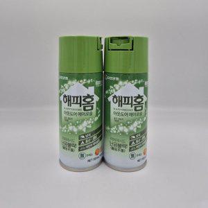 해피홈 아웃도어 에어로솔 모기 진드기 기피제 150ml x 2개