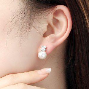볼드 비쥬홀릭 귀걸이 귀여운 실버925 백금도