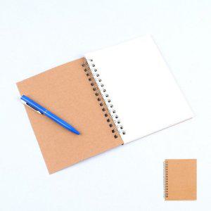 5개묶음 A6 크라프트 무지 노트