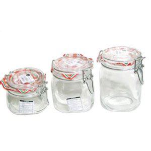 보관통 밀폐 유리병 보르미올리 캐니스터 용기 500ml