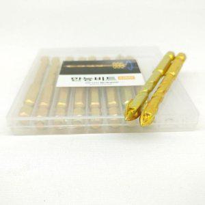 만능드릴비트 화살촉 1개 8MM 골드