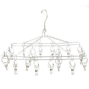 속옷걸이 사각20P 양말 스텐 라이너 건조대 빨래집게