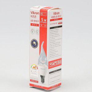 KS 전구 5W 투명 E14 LED플레임 촛대구 led조명 led등