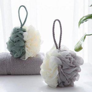 샤워용 스펀지볼 욕실 청소 도구 목욕 수세미 부드러운 세정구