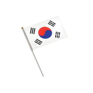 태극기 손깃발 3P세트 애국 깃발 미니