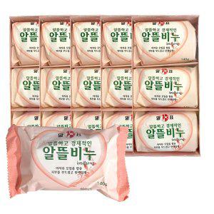 말표 알뜰비누 세수비누 세안 업소용 목욕탕 체리블라썸 140g 3개입 5개