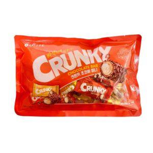 초코바 스낵 간식 크런키 미니 초콜릿 반박스 맛있는