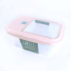 라이스키퍼 5kg 핑크 쌀독 쌀보관통 쌀통