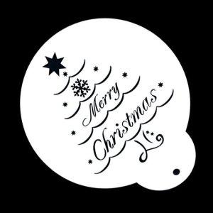 베이킹스텐실 크리스마스트리 성탄장식 크리스마스스텐실