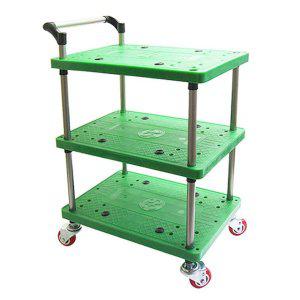 운반구카트 사각형 미니 구르마 녹색운반구카트 3단미니카트