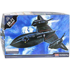 아카데미과학 SR-71 블랙버드 프라모델 항공기 밀리터리 완구 장난감
