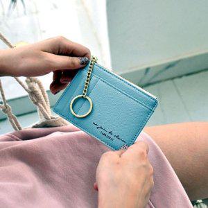 유행디자인 인 남친선물 미니지갑 교통카드 중지