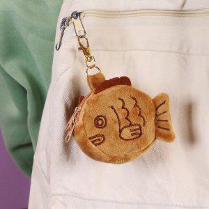 동전 붕어빵 가방고리 보관 미니 열쇠 키링 인