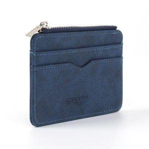 교통카드 명합 미니 남성 블루 지갑 신분증 인
