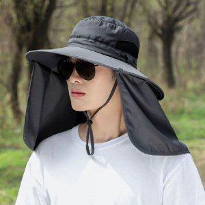 방수 햇빛 차단 모자 성인 플랩캡 썬바이저 자외선
