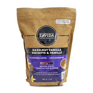 Zavida Coffee 헤이즐넛 바닐라 원두 907g