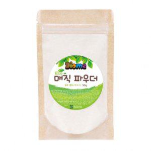 미술놀이 디오메 에코 매직 파우더 50g 초록 (홍화 치자)
