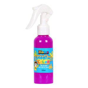 미술놀이 스프레이 물감 슈팅 컬러 120ml (형광보라)