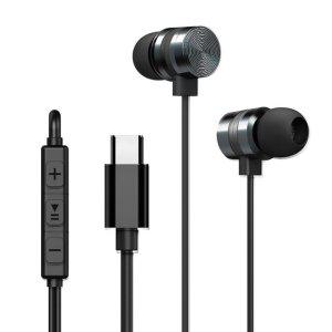 C타입 스테레오 이어셋 (PM-C1000) (블랙)