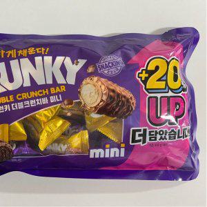 롯데제과크런키더블크런치바 미니 418g