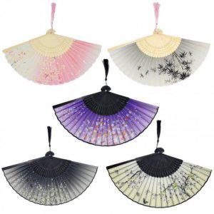 접이식 베이직 일본 수채화부채(6가지