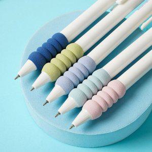실리콘 0.5mm 중성펜 5종세트 학생선물 사무용품 볼펜