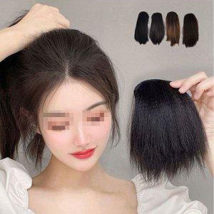 웨이브 옆머리 헤어피스 여성 가발 부분가발 30cm