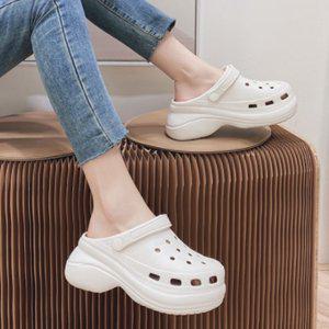 리퍼상품 통굽 경량 키높이 슬리퍼 여름 샌들