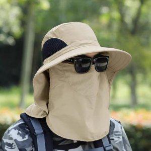 마스크 베이직 M40 일체형 와이드 올데이 챙모자 썬햇
