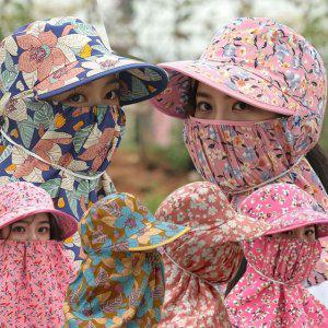 온나핏 썬캡 그늘막모자 엄마자외선차단모자 등산모자