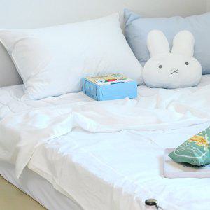 이불패드세트 60수 냉감 겹이불 슈퍼싱글SS(화이트)
