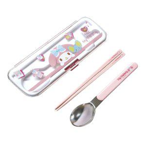 젓가락세트 마이멜로디 아이콘 수저세트