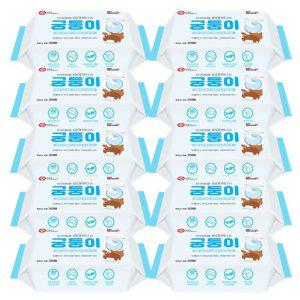 강아지 부드러운 비데 물티슈 엉덩이 30매입 10P 위생