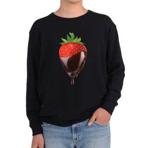 맨투맨 딸기 초코크림 디저트 초코랑 우리에게 단맛그림 다양한 사이즈