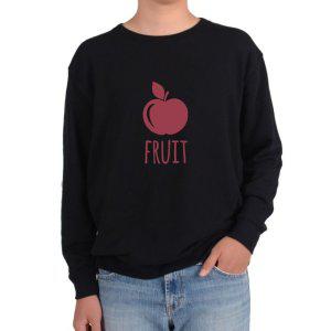 맨투맨 FRUIT 과일 애플 사과 붉은사과 빨간사과 과일그림 모든사이즈