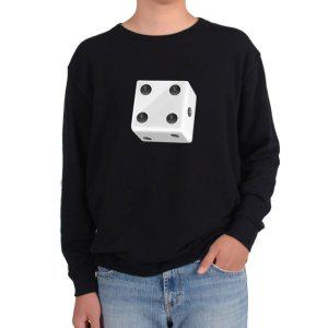 맨투맨 주사위 4 1 2 운세 게임그림 모든사이즈