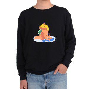 맨투맨 물리치료 마사지 응급치료그림 모든사이즈