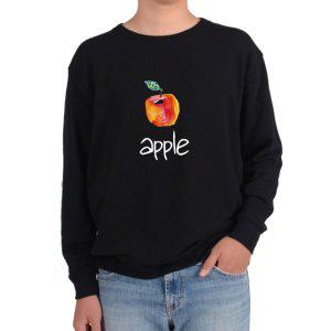 맨투맨 애플 APPLE 수채화 빨간사과그림 전색상 사이즈