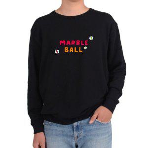 맨투맨 마블 볼 ball 구슬치기 놀이그림 전색상 사이즈