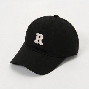 R 알파벳 베스트 자수 심플 야구모자 볼캡