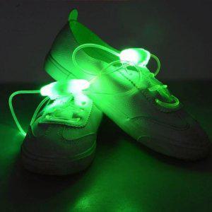 빛나는 트렌드 올 패션왕 신발끈 파티 안전 LED 운동