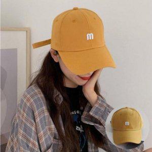연예인 트렌드 올 M 무지 빅사이즈 볼캡모자 남자 커