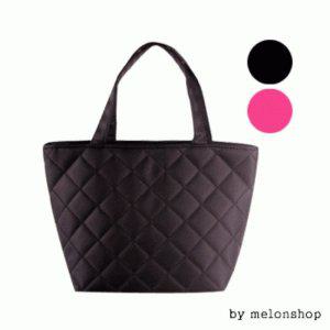 (파우치데이) 기본 (땡처리) 토트백 퀄팅 모던 /여성
