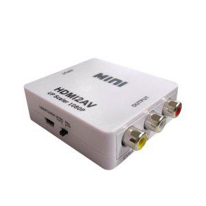 HDMI to RCA 변환기 비디오 컨버터 레트로게임기 영상 출력 변환장치
