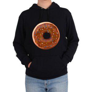 후드티 도너츠 초코도넛 디저트 카페 CAFE Donuts그림 다양한 색상 사이즈