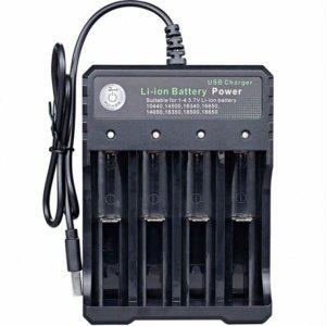 4구 18650배터리충전기USB배터리충전기/만능충 GWM