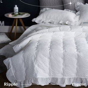 퓨어프릴 리플 아사 여름 간절기이블 SS 화이트