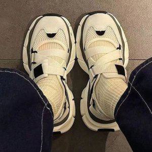 여성 메쉬 찍찍이 스니커즈 운동화 경량 단화 신발